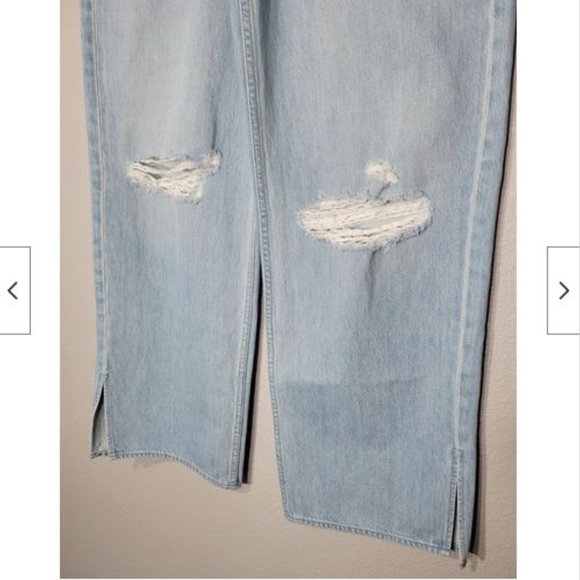 NWT Mother SNACKS The Fun Dip Puddle Sliced Jeans Lots of Nibbles 26 - Picture 5 of 15